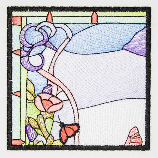 BFC2167 Springtime Stained Glass