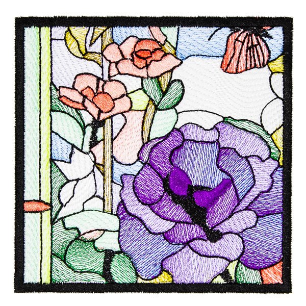 BFC2167 Springtime Stained Glass