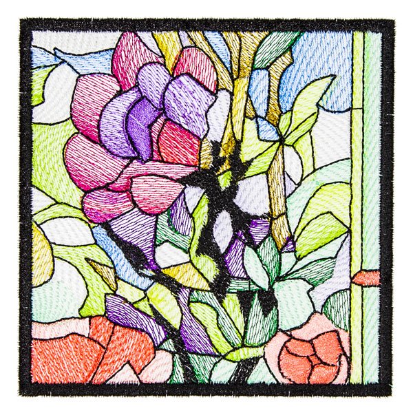 BFC2167 Springtime Stained Glass