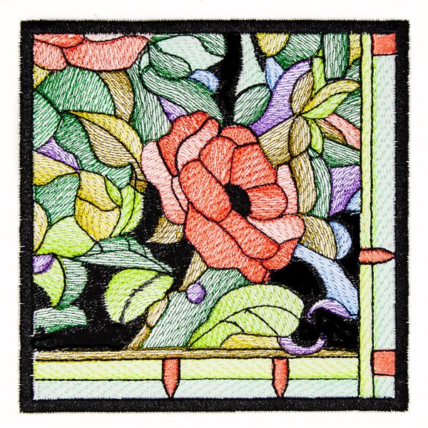BFC2167 Springtime Stained Glass