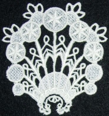 BFC0219 White Lace