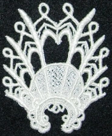 BFC0219 White Lace