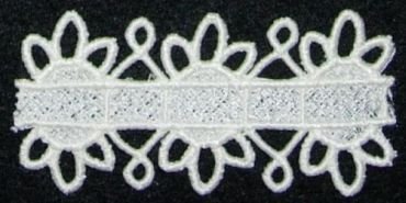 BFC0219 White Lace