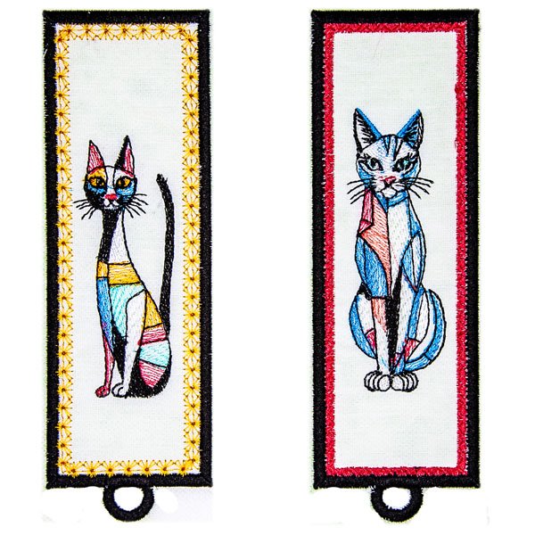 Picasso Style Bookmarks