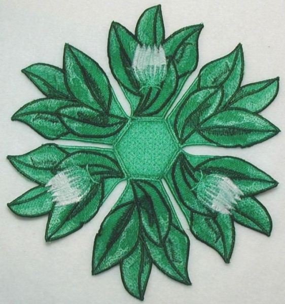 BFC0225 Lace Doily Daisy