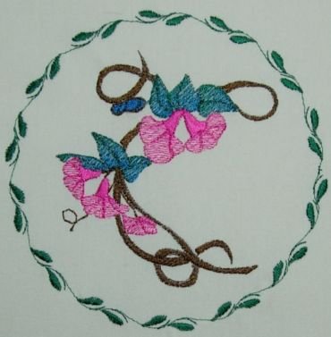 BFC0236 Floral in the Round