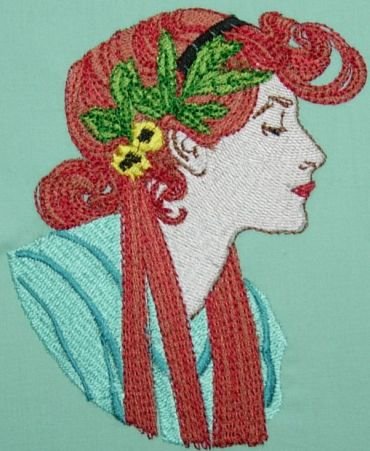 BFC0243 Art Nouveau Ladies
