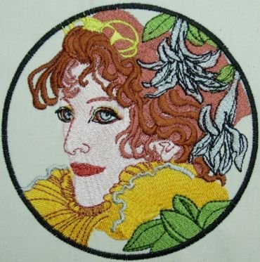 BFC0243 Art Nouveau Ladies