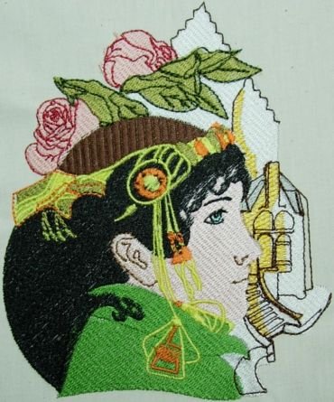 BFC0243 Art Nouveau Ladies