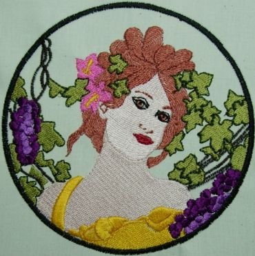 BFC0243 Art Nouveau Ladies