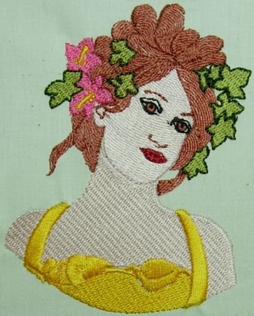 BFC0243 Art Nouveau Ladies