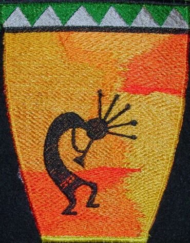 BFC0245 Scenic Bowl-Kokopelli