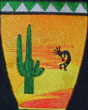 BFC0245 Scenic Bowl-Kokopelli
