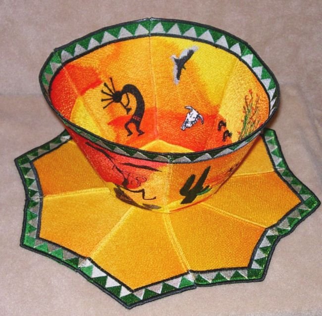 BFC0245 Scenic Bowl-Kokopelli