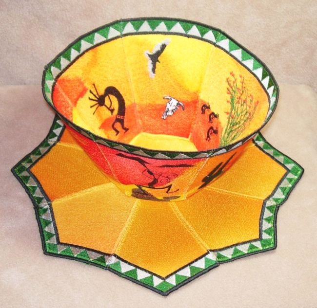 BFC0245 Scenic Bowl-Kokopelli