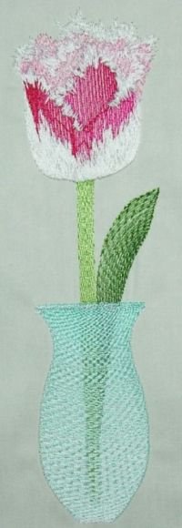 BFC0250 Watercolor Tulips