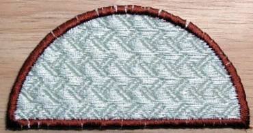 BFC0264 Lace Bowl and Doily-Tropical Palms