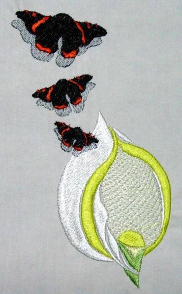 BFC0268 Butterfly Flowers
