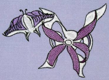 BFC0268 Butterfly Flowers