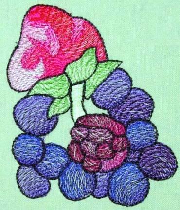 BFC0271 Stained Glass Berries