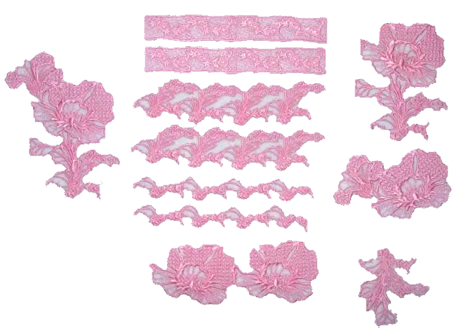 BFC0277 Lace - Floral Elegance