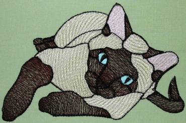 BFC0278 Stained Glass Cats