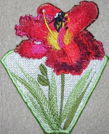 BFC0280 Lace Bowl and Doily-Day Lilies