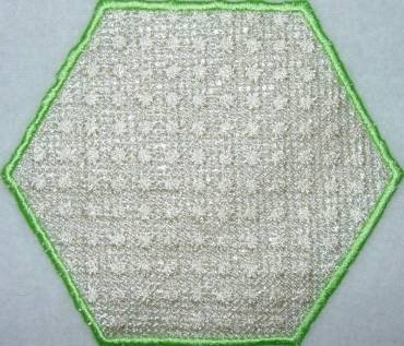 BFC0284 Lace Bowl & Doily  Veggie Teapots