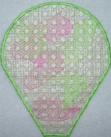 BFC0284 Lace Bowl & Doily  Veggie Teapots
