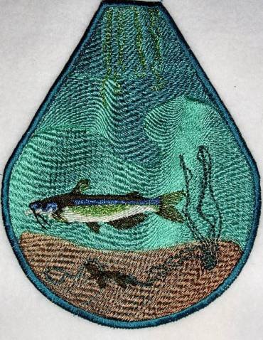 BFC0287 Lace Bowl and Doily The Fishin Hole