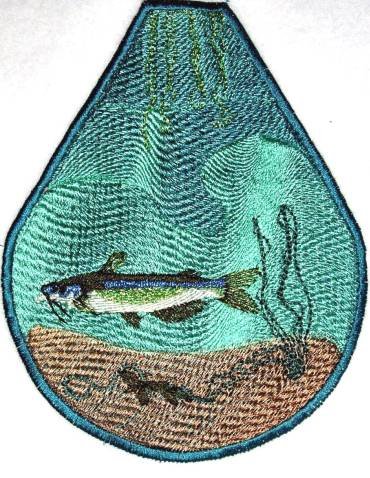 BFC0287 Lace Bowl and Doily The Fishin Hole