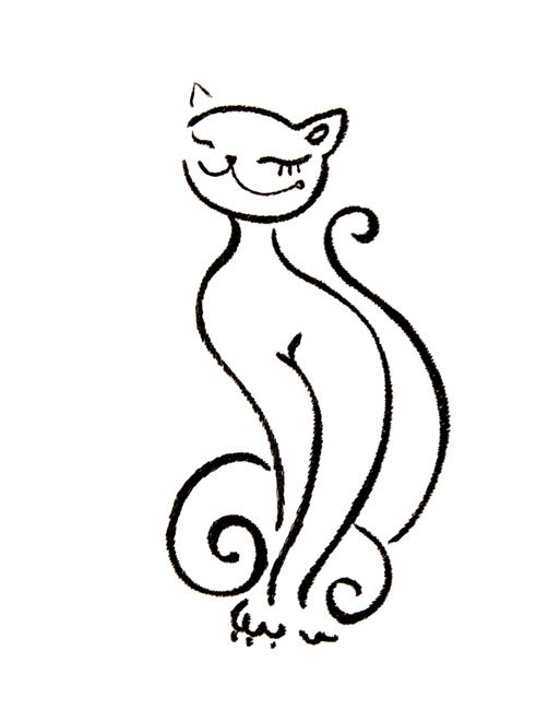 BFC31275 Curly Cat 3