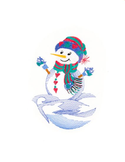 BFC31341  Sally King's Snowman