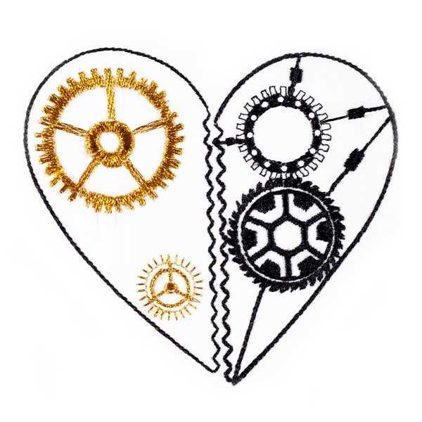 BFC31496 Steampunk Heart