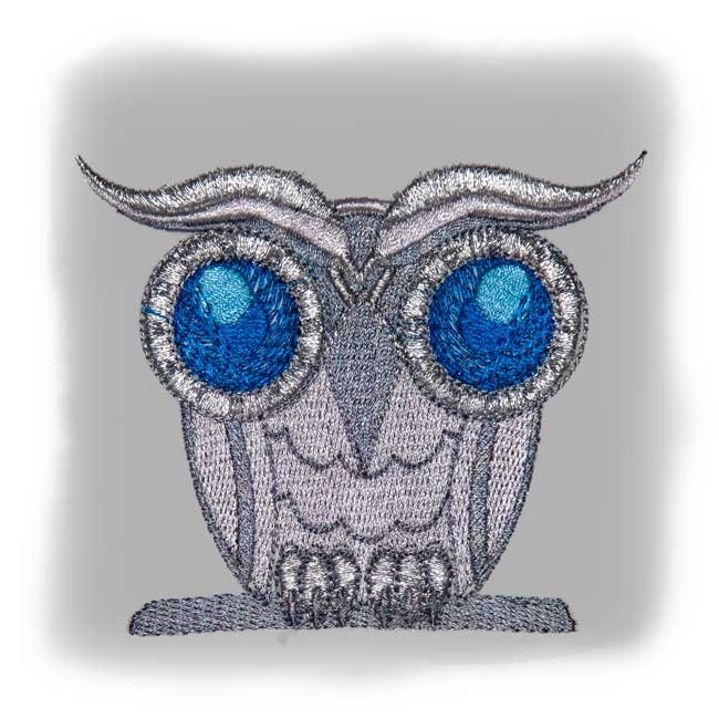 BFC31555 Silvery Little Owl