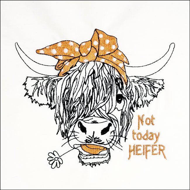BFC31614  Romantic Scottish Cow
