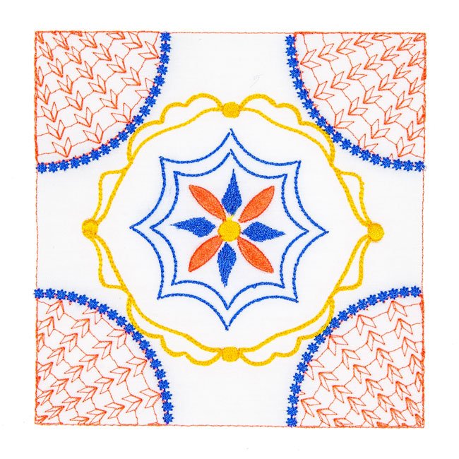 BFC31644 Summery Quilt Blocks