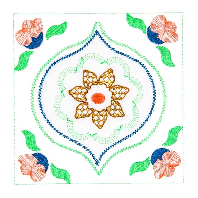 BFC31651 Summery Quilt Blocks