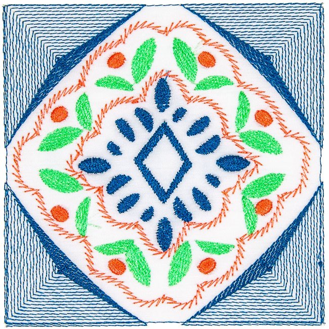 BFC31653 Summery Quilt Blocks