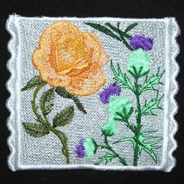 BFC0317 Floral Bell Pull