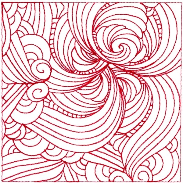 BFC31798 Vibrant Waves Quilt Blocks