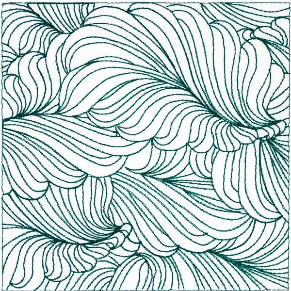 BFC31800 Vibrant Waves Quilt Blocks