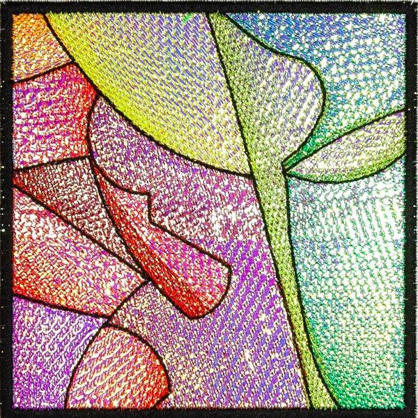 BFC31898 Stained Glass Quilt Block 5