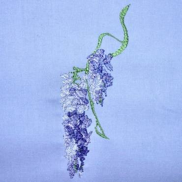 BFC0319 Watercolor Wisteria