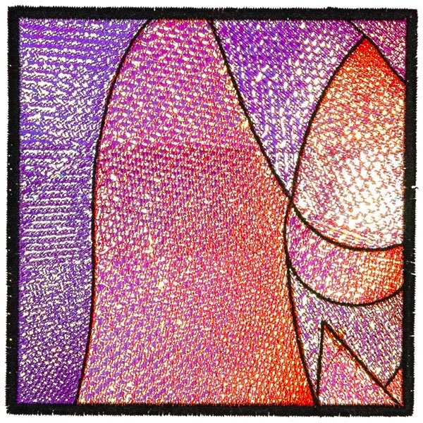 BFC31902 Stained Glass Quilt Block 8