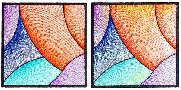 BFC31909 Stained Glass Quilt  Block 12