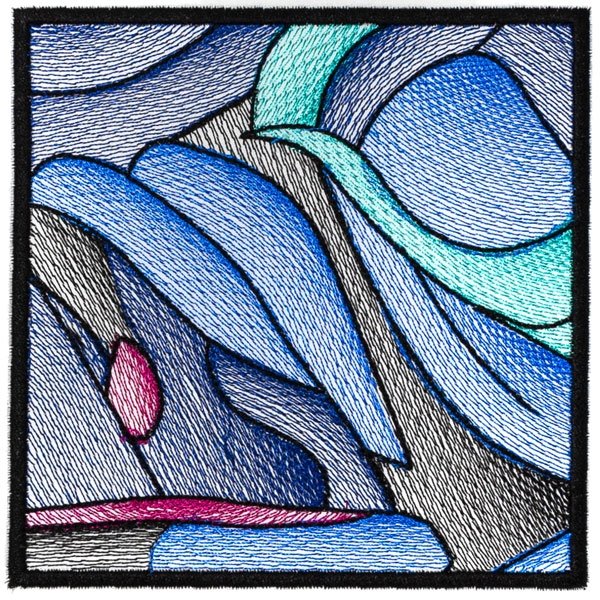 BFC2209 Stained Glass Leaves