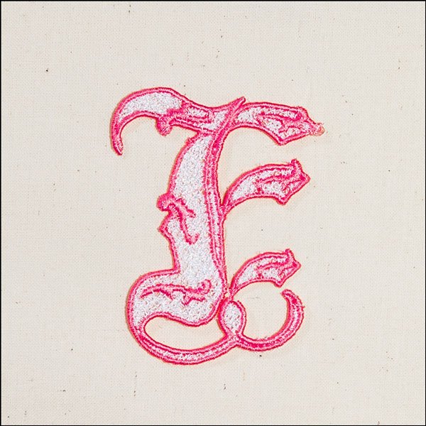 BFC2204 Complete FSL Lace Alphabet