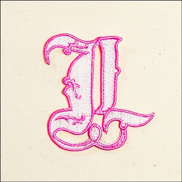 BFC2204 Complete FSL Lace Alphabet