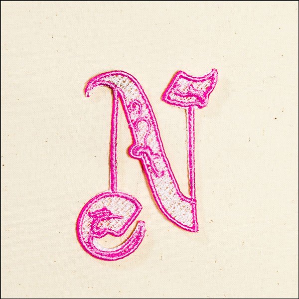BFC2204 Complete FSL Lace Alphabet